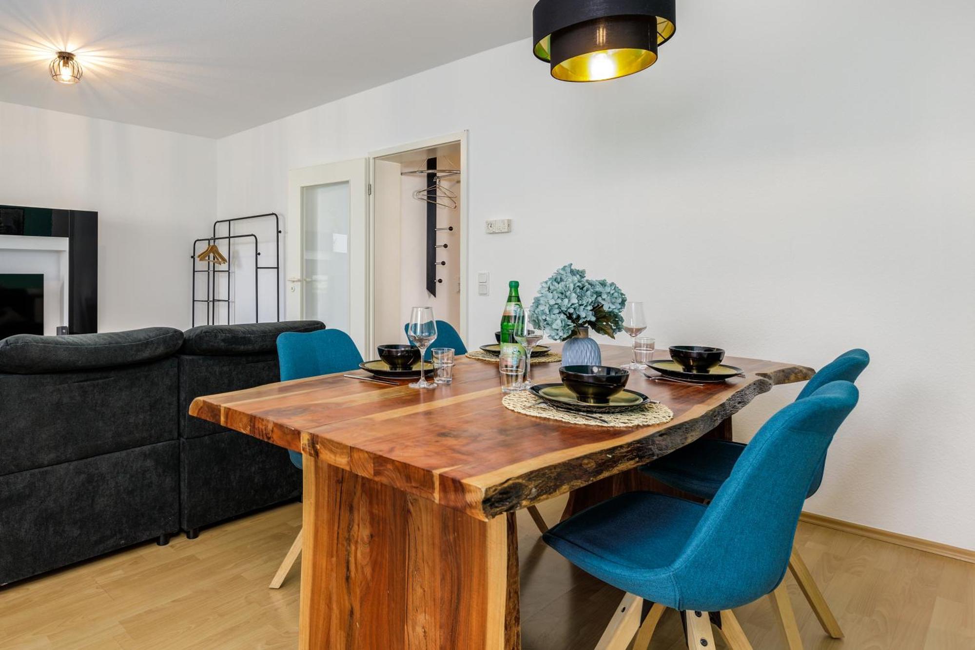 2 Zimmer Wohnung, Kueche, Bad, Balkon, Netflix Alzey Dış mekan fotoğraf